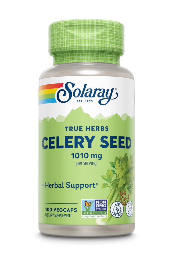 Solaray Celery Seed, Veg Cap (Btl-Plastic) 505mg 100ct