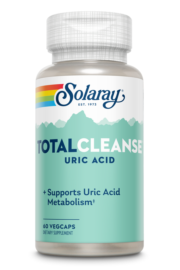 Solaray Total Cleanse Uric Acid, Veg Cap (Btl-Plastic) 60ct