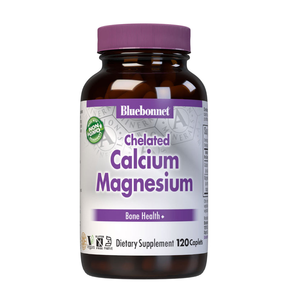 Bluebonnet ALBION CHELATED CALCIUM MAGNESIUM 120  CAPLET