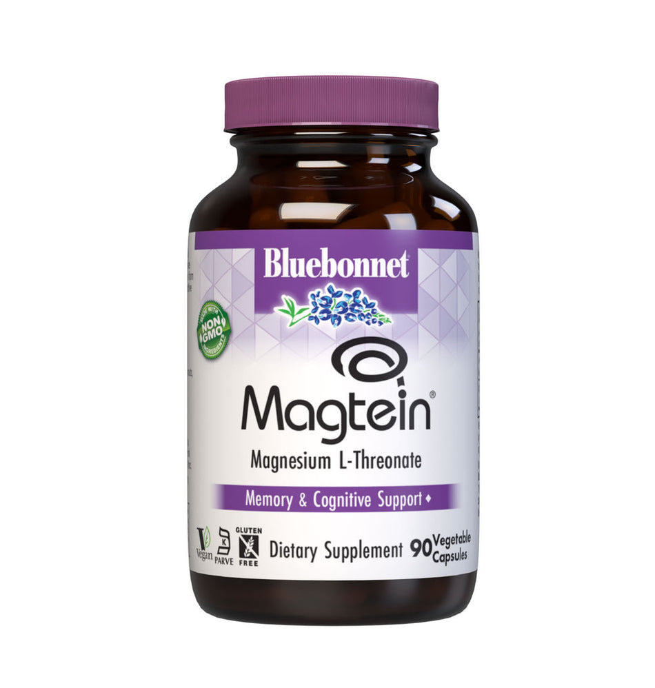 Bluebonnet MAGNESIUM L-THREONATE 90 Vegetable Capsules