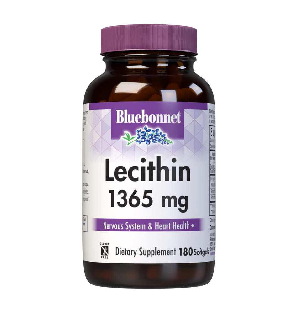 Bluebonnet  LECITHIN 1365 mg 180 Softgels