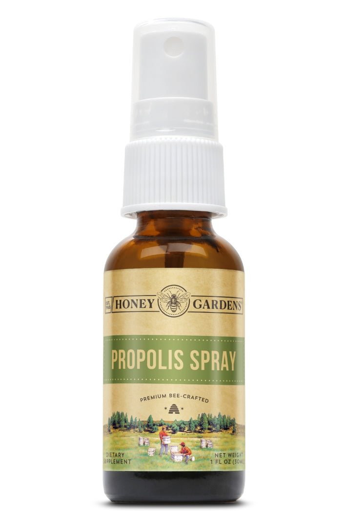 Honey Gardens   Propolis, Spray, Natural (Btl-Glass) 1oz