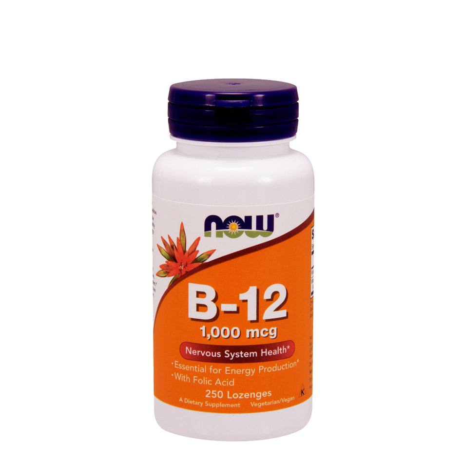 NOW FOOD Vitamin B-12 1000mcg 250Lozenges