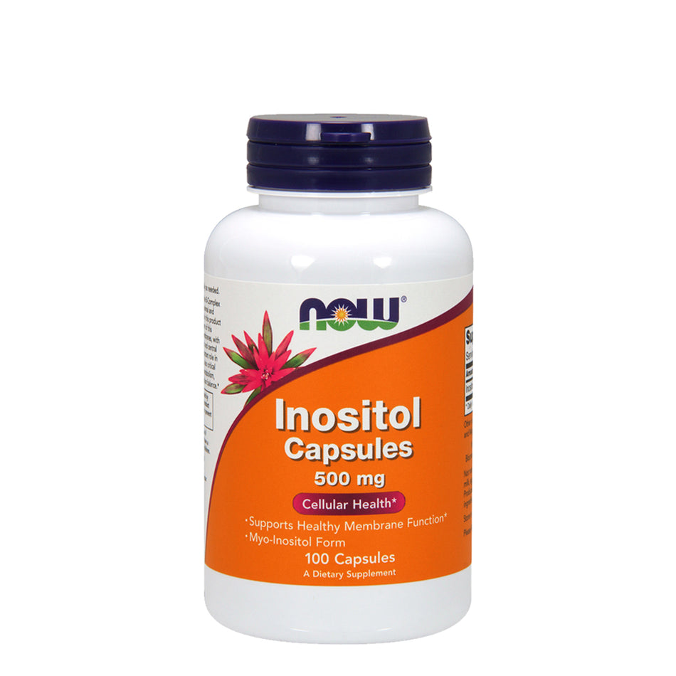 NOW FOOD Inositol 500mg 100Veg Capsules