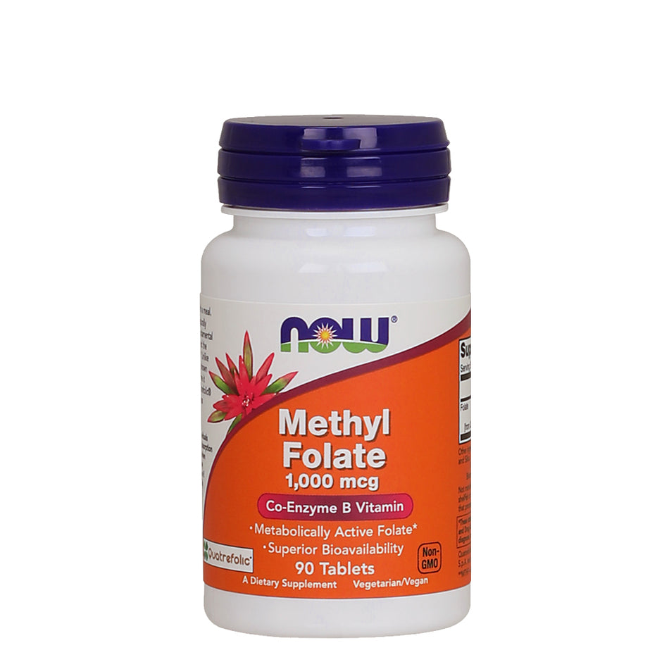 NOW FOOD Methyl Folate 1,000mcg 90TABS