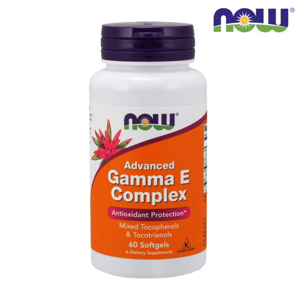 NOW FOOD Advanced Gamma E Complex 60Softgels