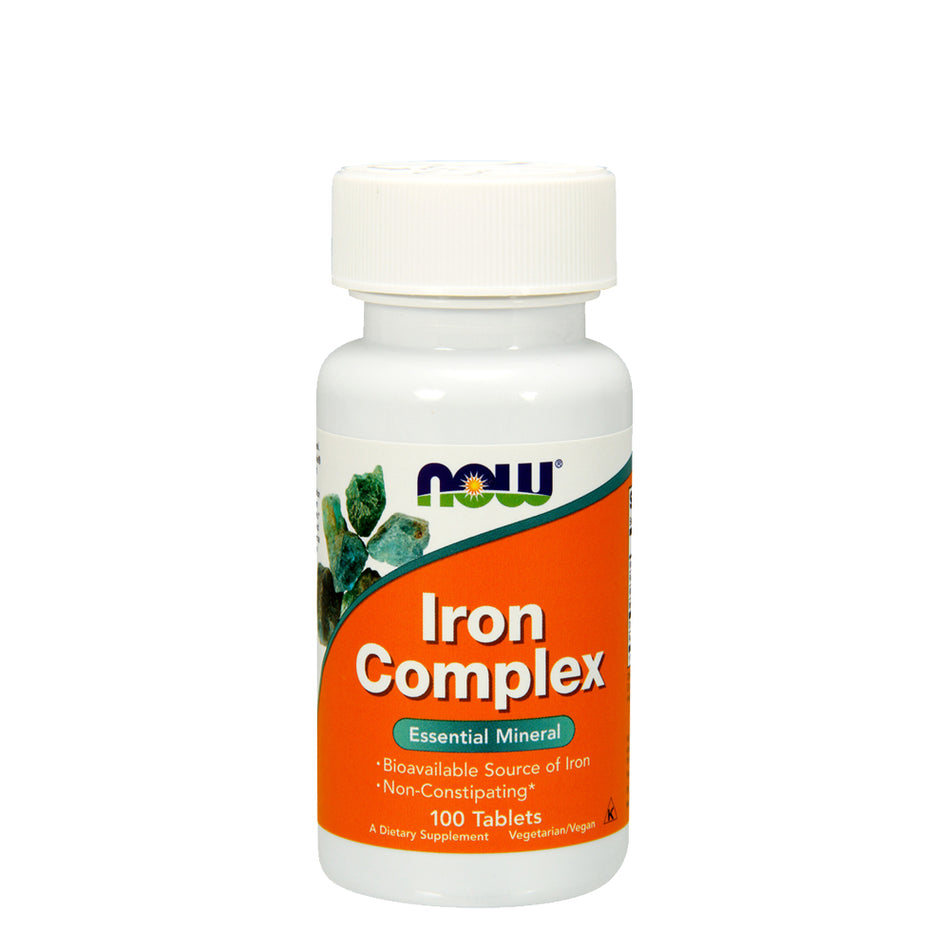 NOW FOOD Iron Complex 100Vegetarian Tablets