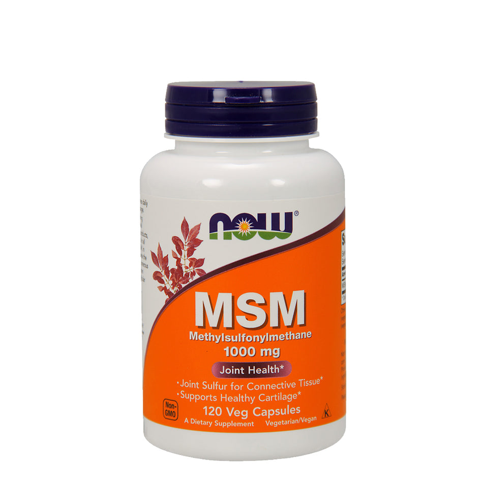 NOW FOOD MSM 1000mg 120Veg Capsules