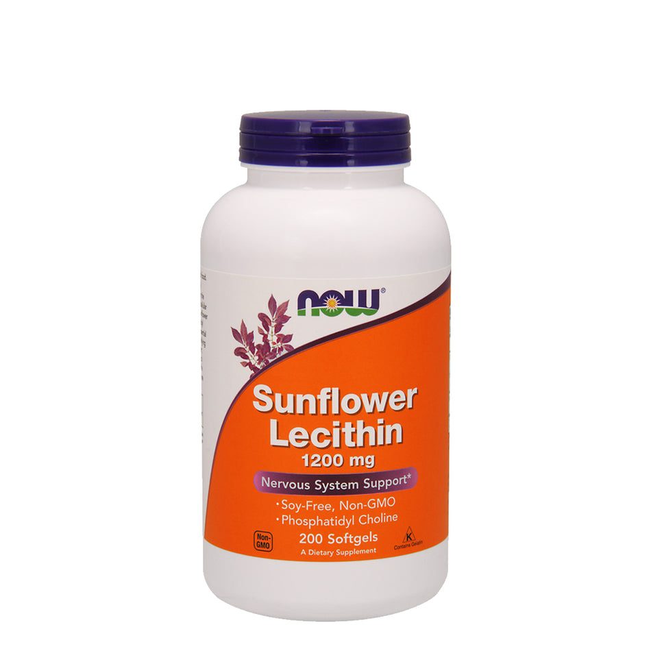 NOW FOOD Sunflower Lecithin 1200mg 200Softgels