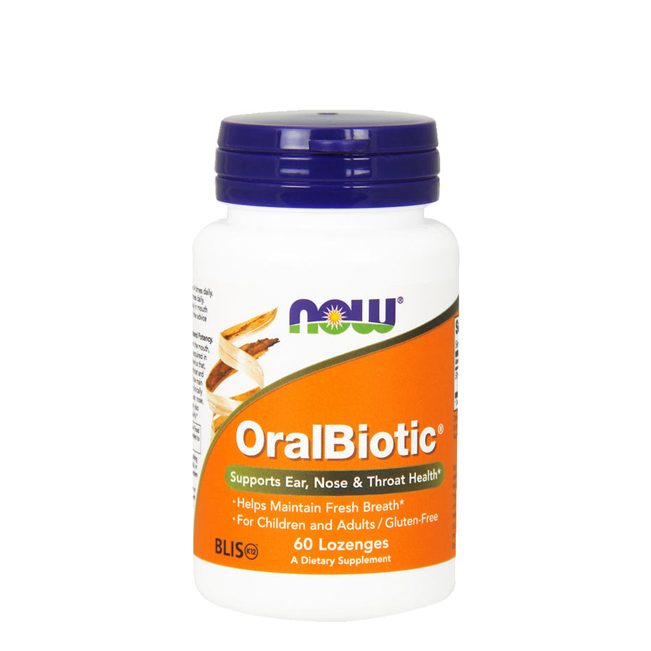 NOW FOOD OralBiotic  60Lozenges