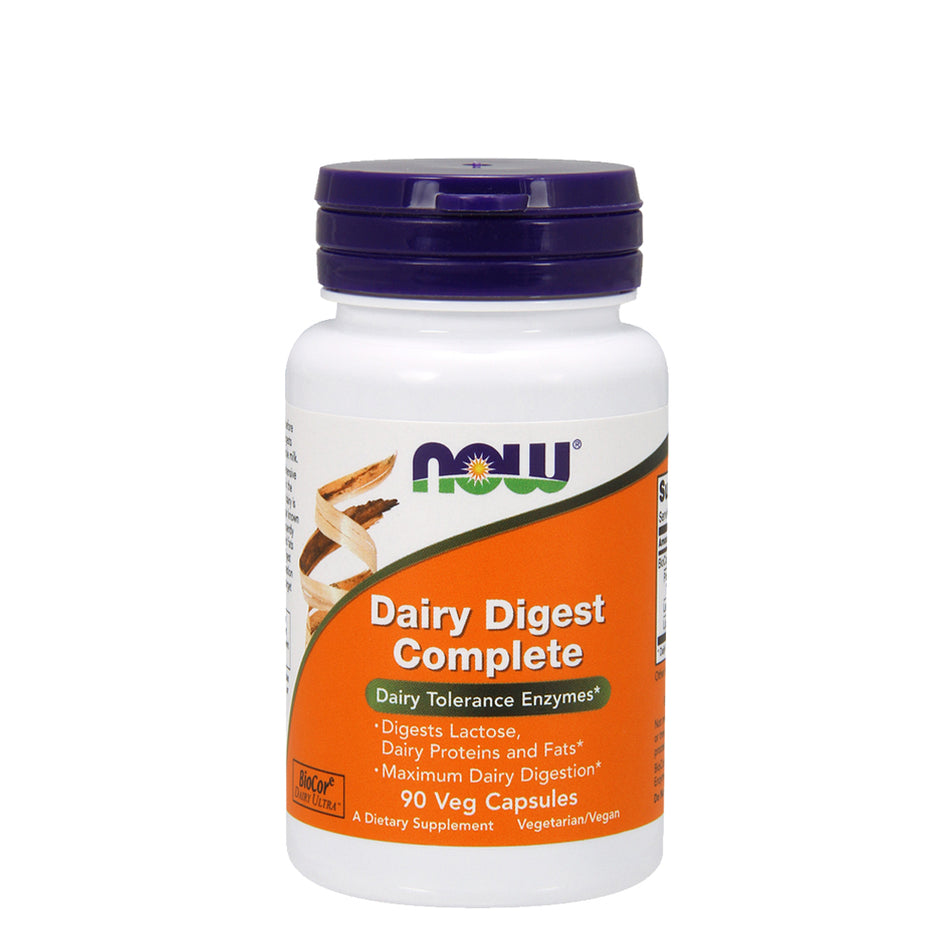 NOW FOOD Dairy Digest Complete 90Veg Capsules