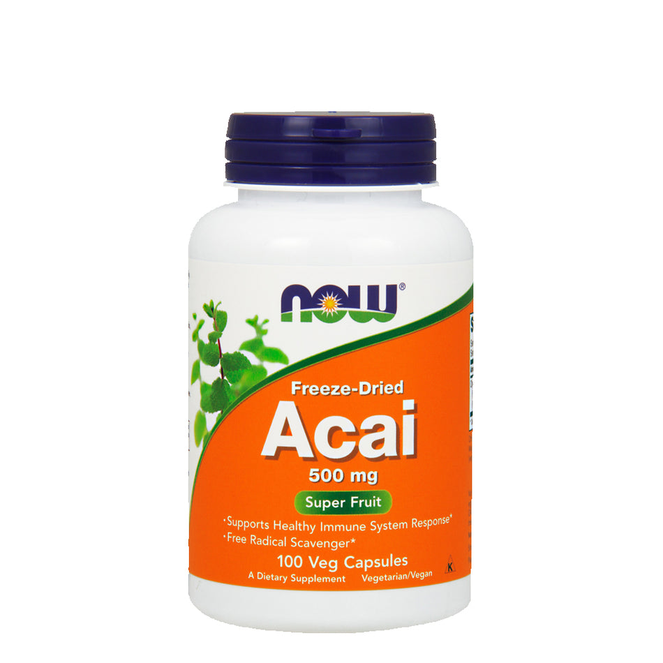 NOW FOOD Acai 500 mg 100 Veg Capsules