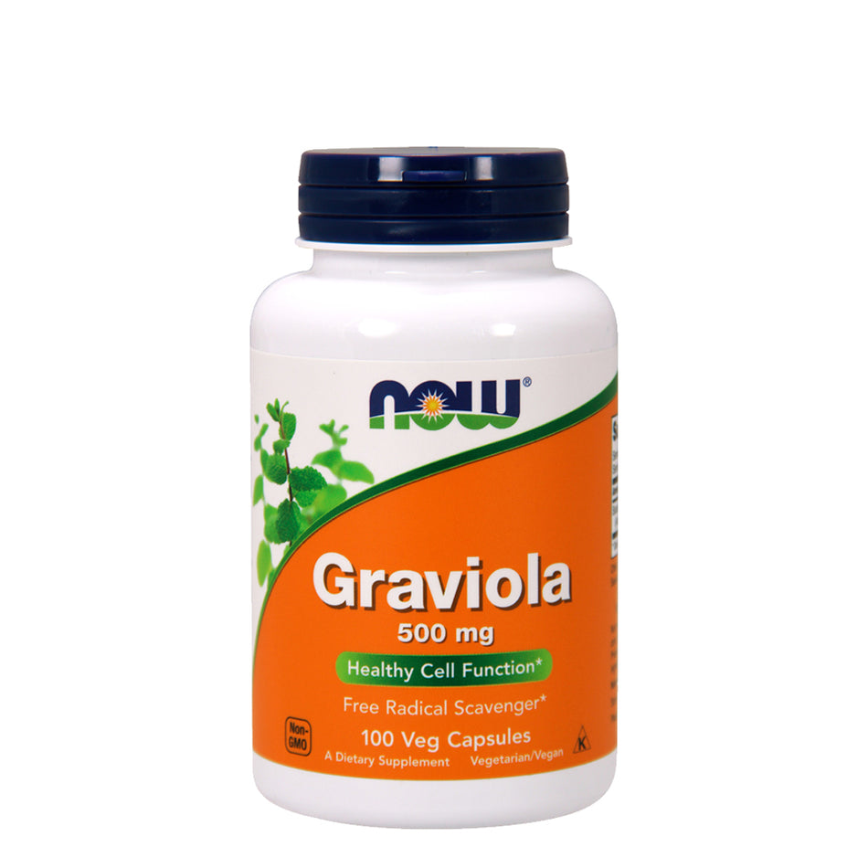 NOW FOOD Graviola 500mg 100Veg Capsules