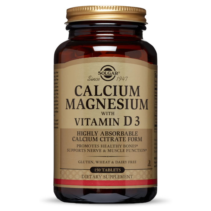 Solgar Calcium Magnesium D3 150 tabs