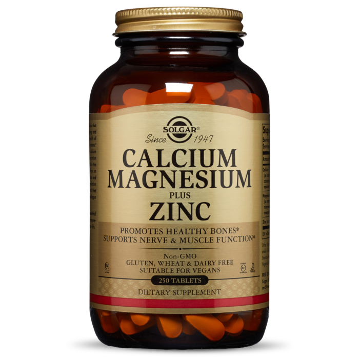 CALCIUM MAGNESIUM PLUS ZINC 250 TABLETS