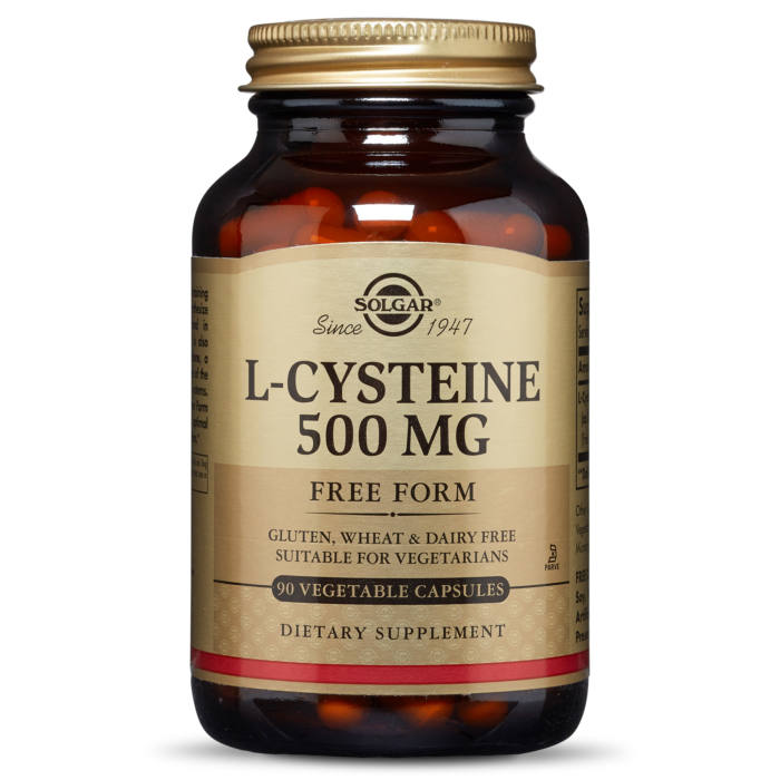 Solgar L-CYSTEINE 500 MG 90 VEGETABLE CAPSULES