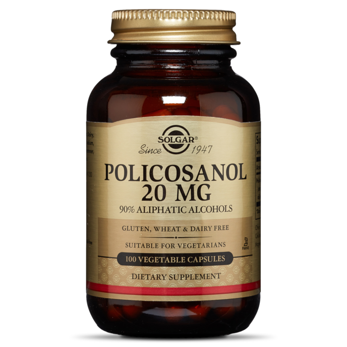 Solgar Policosanol 20MG 100Vcap