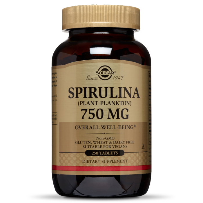 Solgar Spirulina 750mg 250Tablets