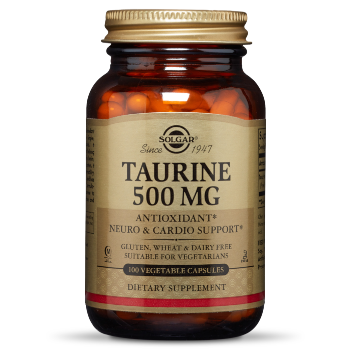 Solgar Taurine 500 mg 100vcaps