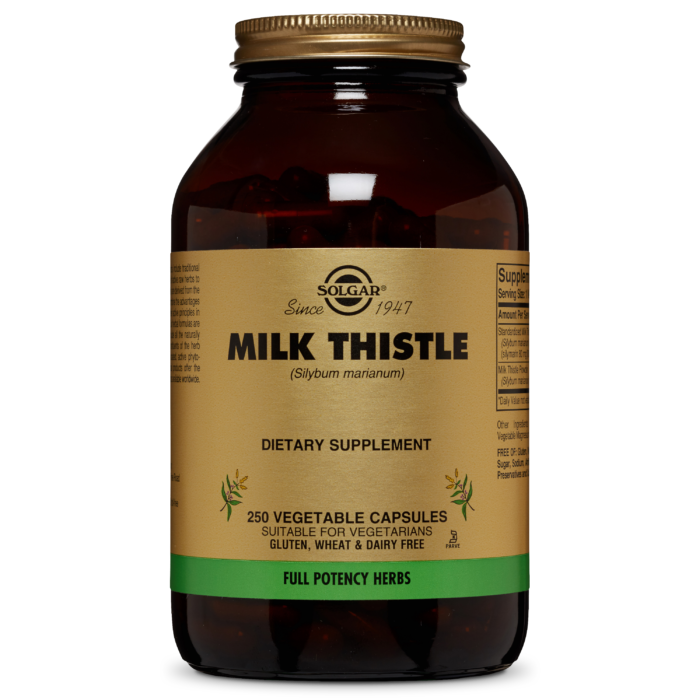 Solgar MILK THISTLE 250 VEGETABLE CAPSULES