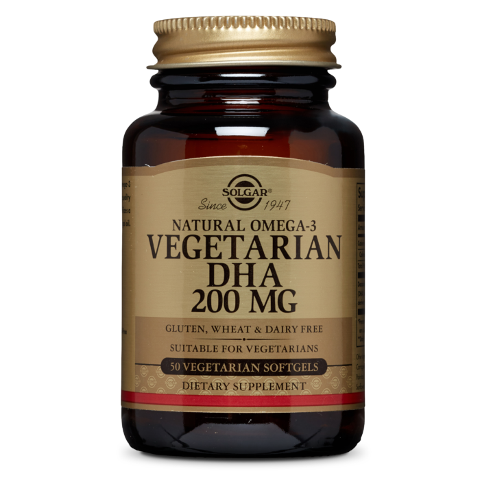 OMEGA-3 VEGETARIAN DHA 200 MG 30 VEGETARIAN SOFTGELS