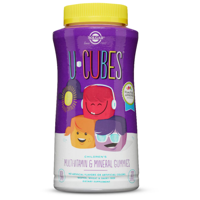 Solgar U-Cubes Children's Multi-Vitamin & Mineral 120 Gummies